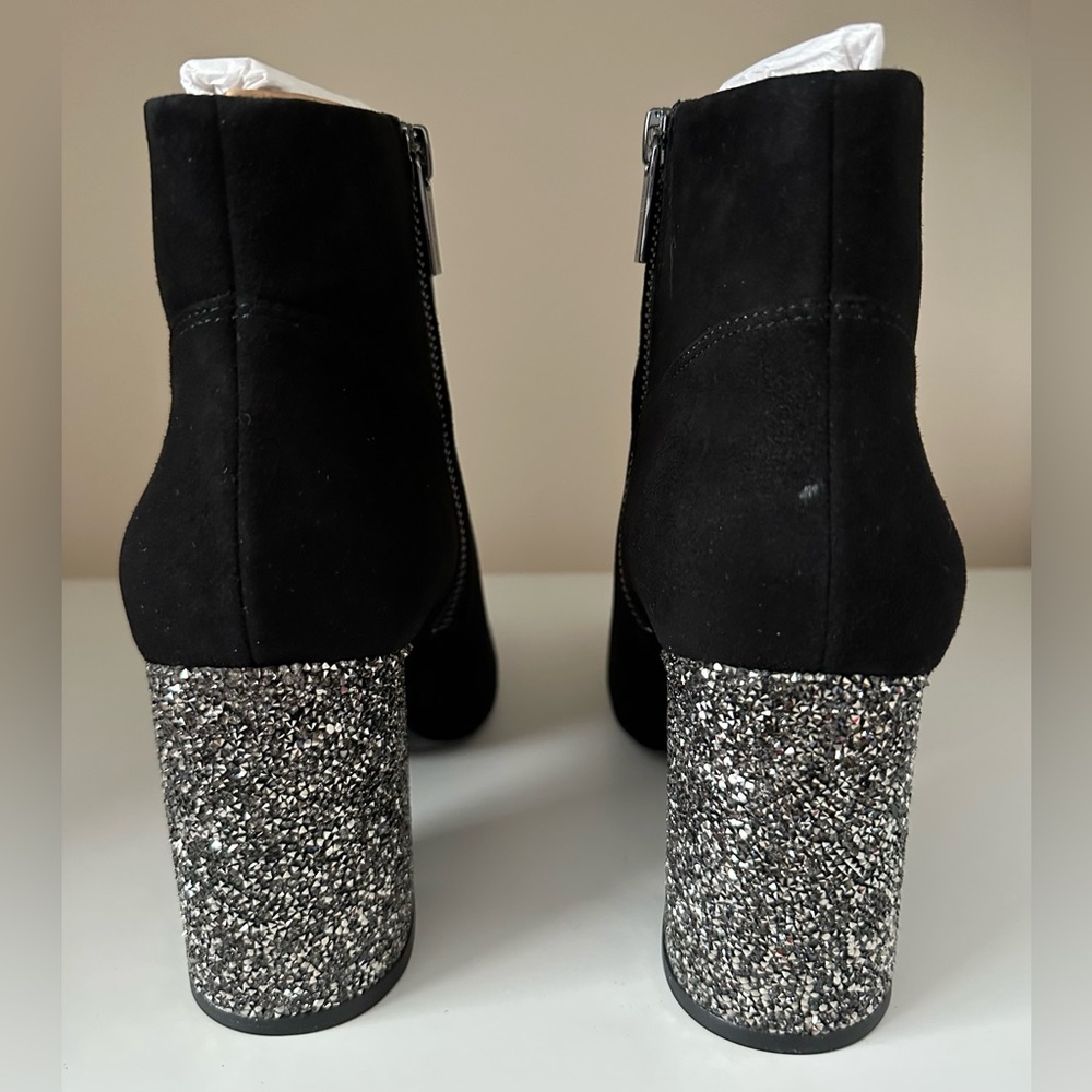 Michael Kors Cher Ankle Boot with Glitter Heel - Picture 6 of 9